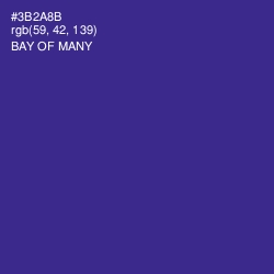 #3B2A8B - Bay of Many Color Image