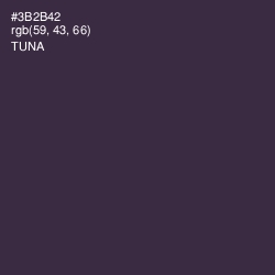 #3B2B42 - Tuna Color Image