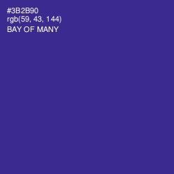 #3B2B90 - Bay of Many Color Image