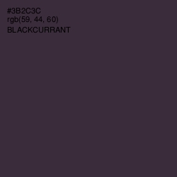 #3B2C3C - Blackcurrant Color Image