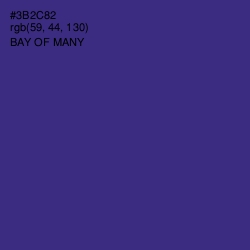 #3B2C82 - Bay of Many Color Image