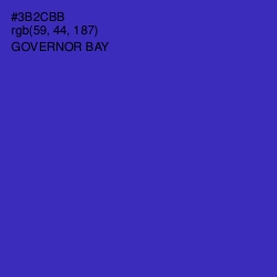 #3B2CBB - Governor Bay Color Image