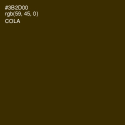 #3B2D00 - Cola Color Image