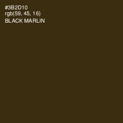 #3B2D10 - Black Marlin Color Image