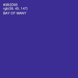 #3B2D93 - Bay of Many Color Image