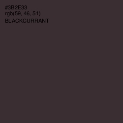 #3B2E33 - Blackcurrant Color Image