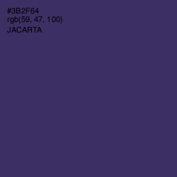 #3B2F64 - Jacarta Color Image