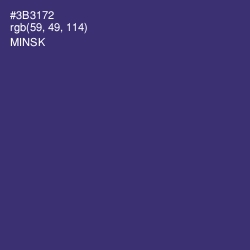 #3B3172 - Minsk Color Image