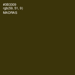 #3B3309 - Madras Color Image