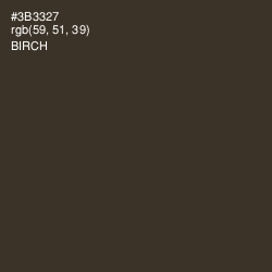 #3B3327 - Birch Color Image