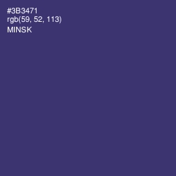 #3B3471 - Minsk Color Image