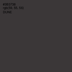 #3B3738 - Dune Color Image