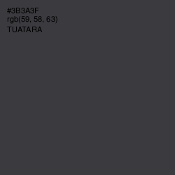 #3B3A3F - Tuatara Color Image