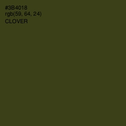 #3B4018 - Clover Color Image