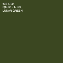 #3B4720 - Lunar Green Color Image