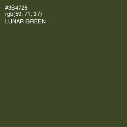 #3B4725 - Lunar Green Color Image