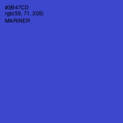 #3B47CD - Mariner Color Image