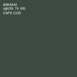 #3B4A42 - Cape Cod Color Image