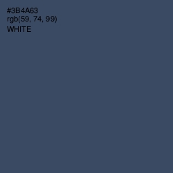 #3B4A63 - San Juan Color Image