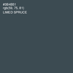 #3B4B51 - Limed Spruce Color Image