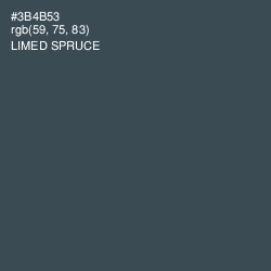 #3B4B53 - Limed Spruce Color Image