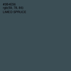 #3B4E56 - Limed Spruce Color Image