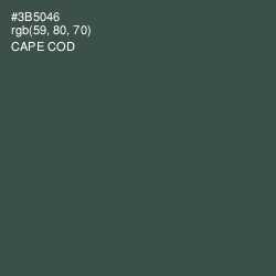 #3B5046 - Cape Cod Color Image