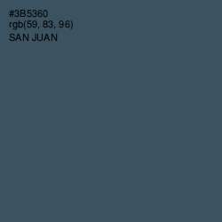 #3B5360 - San Juan Color Image