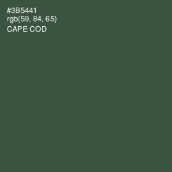 #3B5441 - Cape Cod Color Image
