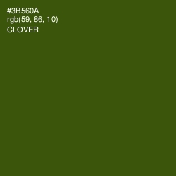 #3B560A - Clover Color Image