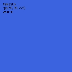 #3B63DF - Mariner Color Image