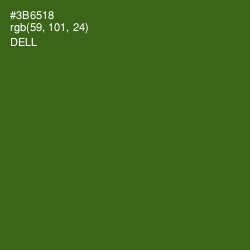 #3B6518 - Dell Color Image