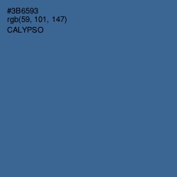 #3B6593 - Calypso Color Image