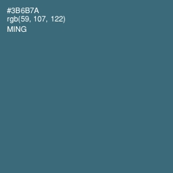#3B6B7A - Ming Color Image