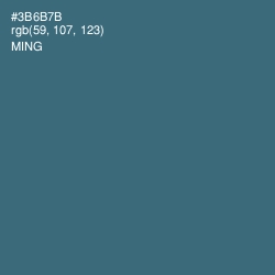 #3B6B7B - Ming Color Image