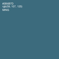 #3B6B7D - Ming Color Image