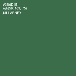 #3B6D4B - Killarney Color Image