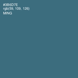 #3B6D7E - Ming Color Image