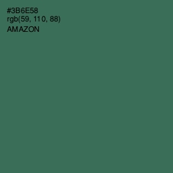 #3B6E58 - Amazon Color Image