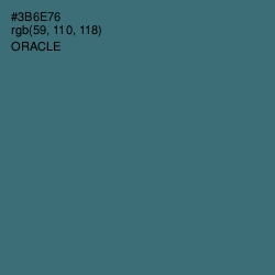 #3B6E76 - Oracle Color Image