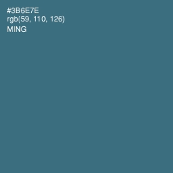 #3B6E7E - Ming Color Image