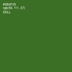 #3B6F25 - Dell Color Image