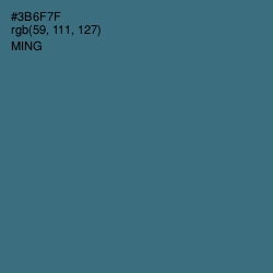 #3B6F7F - Ming Color Image