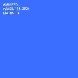 #3B6FFD - Mariner Color Image