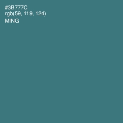 #3B777C - Ming Color Image