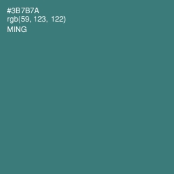 #3B7B7A - Ming Color Image