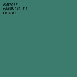 #3B7C6F - Oracle Color Image