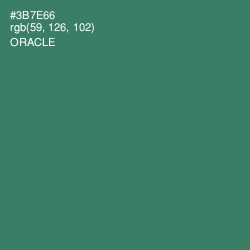 #3B7E66 - Oracle Color Image