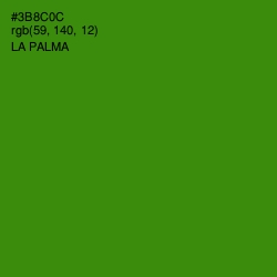 #3B8C0C - La Palma Color Image