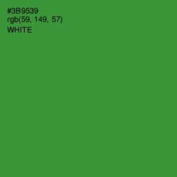 #3B9539 - Forest Green Color Image